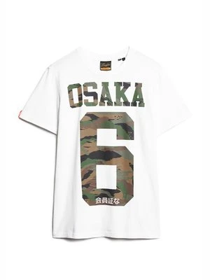 T-shirt z nadrukiem Superdry & Co