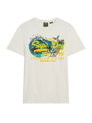T-shirt z nadrukiem Superdry & Co
