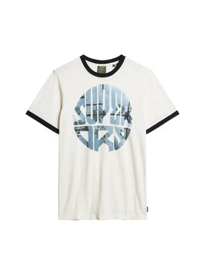 T-shirt z nadrukiem Superdry & Co
