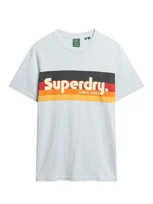 T-shirt z nadrukiem Superdry & Co