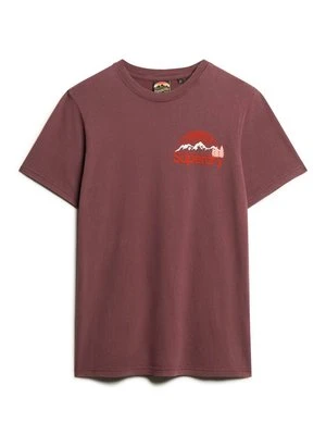 T-shirt z nadrukiem Superdry & Co