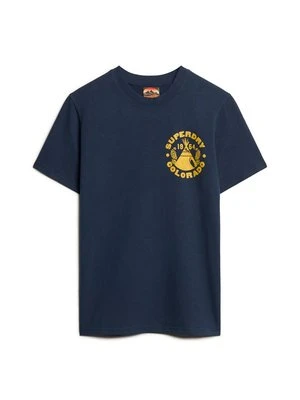 T-shirt z nadrukiem Superdry & Co