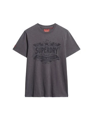 T-shirt z nadrukiem Superdry & Co