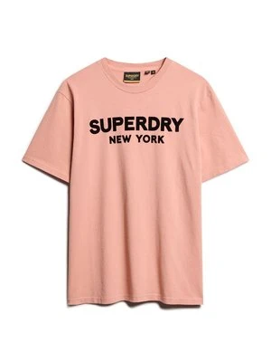 T-shirt z nadrukiem Superdry & Co