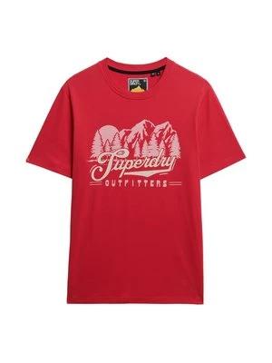 T-shirt z nadrukiem Superdry & Co