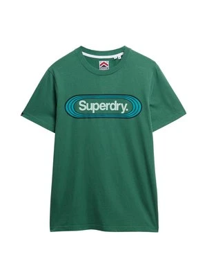 T-shirt z nadrukiem Superdry & Co