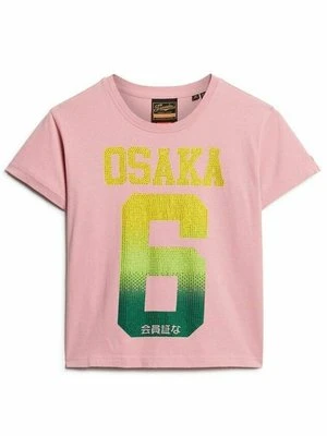 T-shirt z nadrukiem Superdry & Co