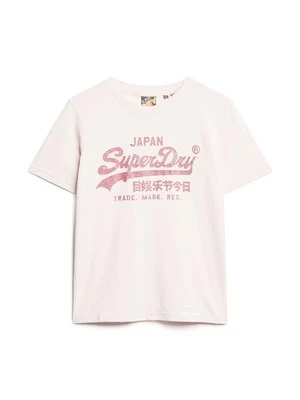 T-shirt z nadrukiem Superdry & Co