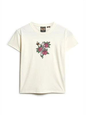 T-shirt z nadrukiem Superdry & Co