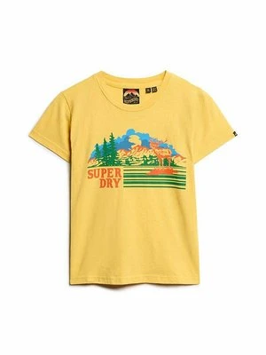 T-shirt z nadrukiem Superdry & Co