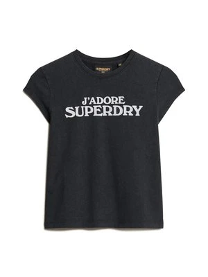 T-shirt z nadrukiem Superdry & Co