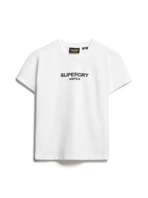 T-shirt z nadrukiem Superdry & Co