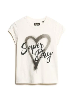 T-shirt z nadrukiem Superdry & Co