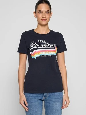 T-shirt z nadrukiem Superdry & Co