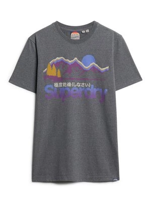 T-shirt z nadrukiem Superdry & Co