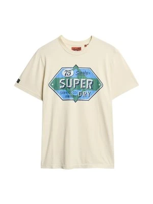 T-shirt z nadrukiem Superdry & Co