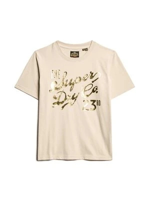 T-shirt z nadrukiem Superdry & Co