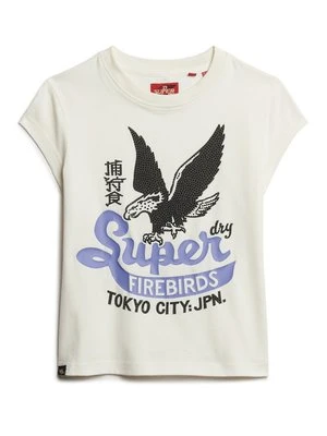 T-shirt z nadrukiem Superdry & Co
