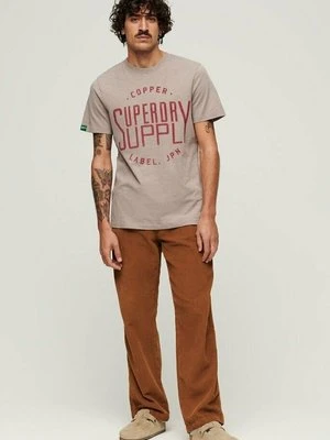 T-shirt z nadrukiem Superdry & Co