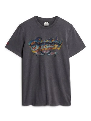 T-shirt z nadrukiem Superdry & Co
