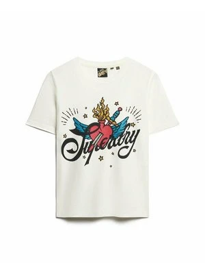 T-shirt z nadrukiem Superdry & Co