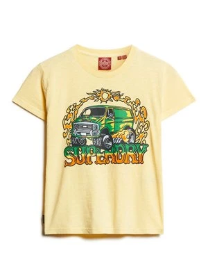 T-shirt z nadrukiem Superdry & Co