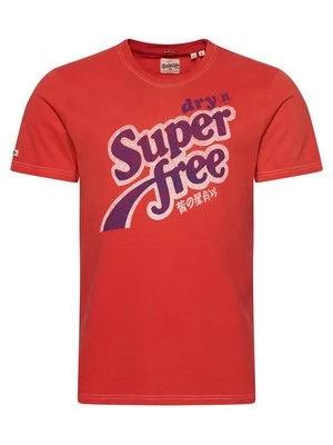 T-shirt z nadrukiem Superdry & Co