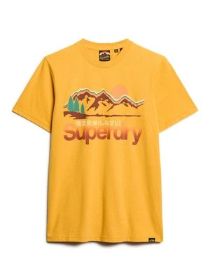 T-shirt z nadrukiem Superdry & Co