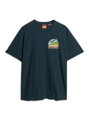 T-shirt z nadrukiem Superdry & Co
