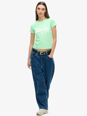 T-shirt z nadrukiem Superdry & Co