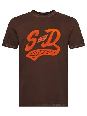 T-shirt z nadrukiem Superdry & Co