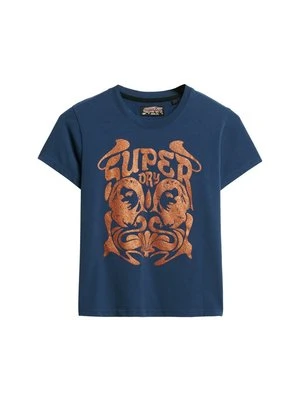 T-shirt z nadrukiem Superdry & Co