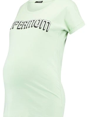 T-shirt z nadrukiem Supermom