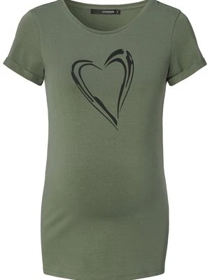 T-shirt z nadrukiem Supermom