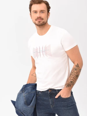 T-shirt z nadrukiem T-FLUX Volcano