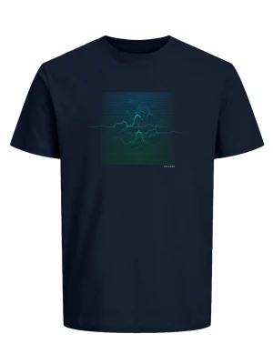T-shirt z nadrukiem T-MOUNTI Volcano Denim