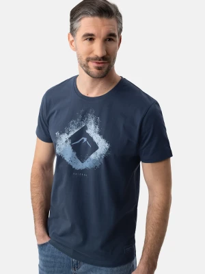 T-shirt z nadrukiem T-NEX Volcano