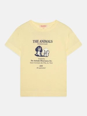 T-shirt z nadrukiem THE ANIMALS OBSERVATORY