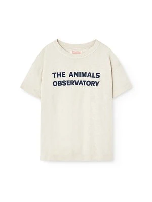 T-shirt z nadrukiem THE ANIMALS OBSERVATORY
