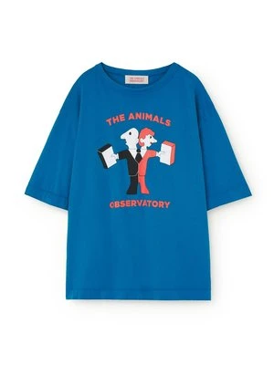 T-shirt z nadrukiem THE ANIMALS OBSERVATORY