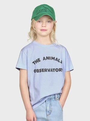 T-shirt z nadrukiem THE ANIMALS OBSERVATORY