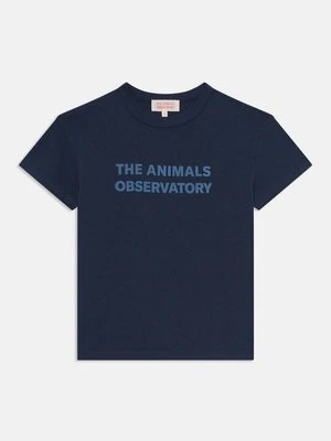T-shirt z nadrukiem THE ANIMALS OBSERVATORY