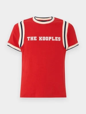 T-shirt z nadrukiem The Kooples