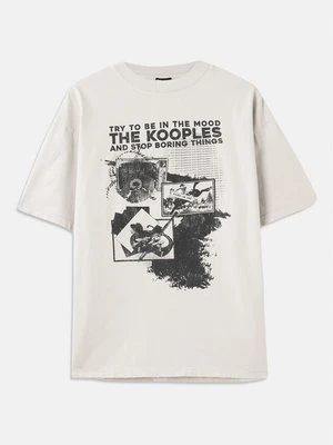 T-shirt z nadrukiem The Kooples