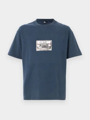 T-shirt z nadrukiem The Kooples ciemnoszary