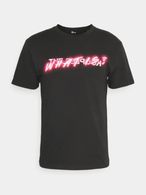 T-shirt z nadrukiem The Kooples czarny