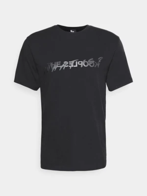 T-shirt z nadrukiem The Kooples czarny