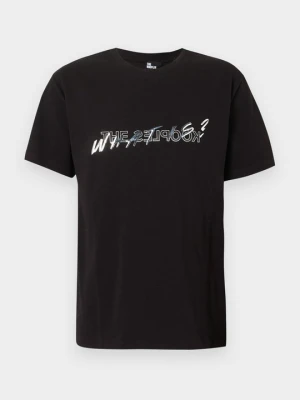 T-shirt z nadrukiem The Kooples czarny
