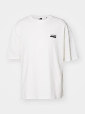 T-shirt z nadrukiem The Kooples mleczny