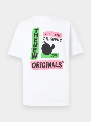 T-shirt z nadrukiem THE NEW ORIGINALS biały